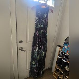 Chic Multicolor Maxi Dress